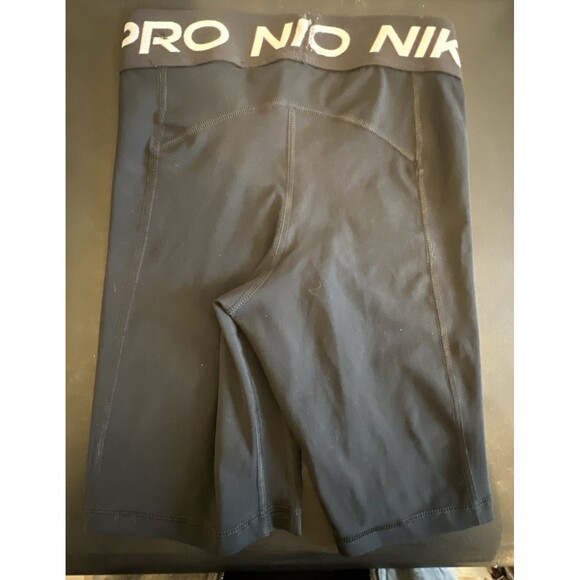 Nike Pro Training Spandex Tight Shorts Black Activewear Women’s XS - Picture 2 of 6